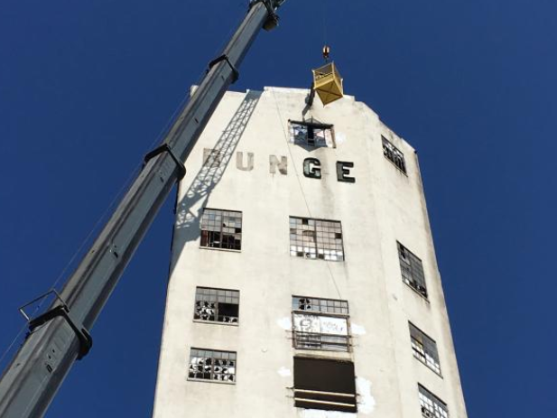 Bunge Grain Elevator Demolition 3