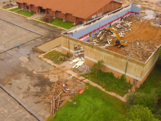 Fridley Ice Arena Demolition 3